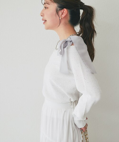 オフショル（La boutique Bonbon／ファッション）（袖タイプ：長袖）の