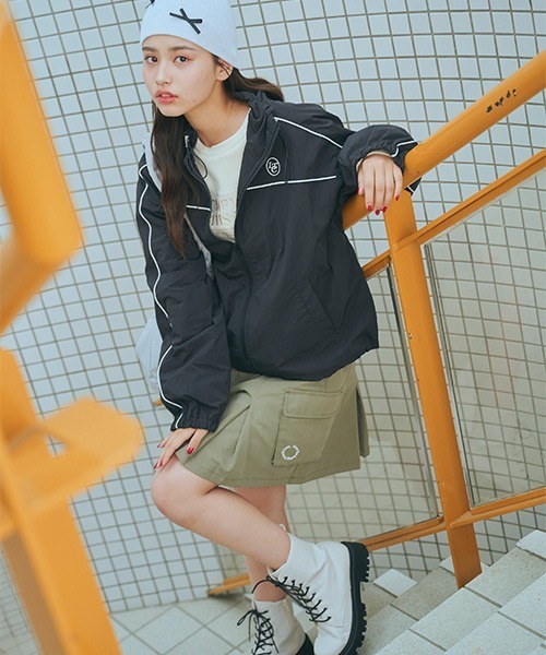 「LOVETOXIC」 「KIDS」キュロット M カーキ キッズ_画像2