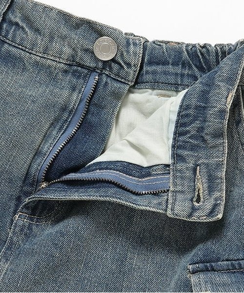 「LOVETOXIC」 「KIDS」キュロット M カーキ キッズ_画像6