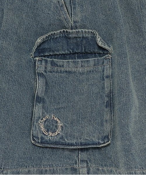 「LOVETOXIC」 「KIDS」キュロット M カーキ キッズ_画像9