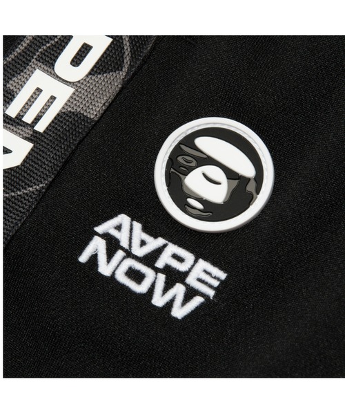 「AAPE BY A BATHING APE」 ジャージパンツ SMALL ブラック メンズ_画像5