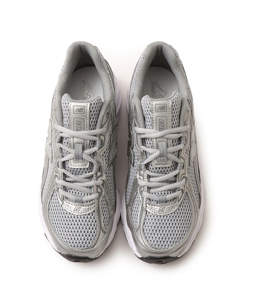 「New Balance」 ローカットスニーカー 23.5cm グレー メンズ_画像4