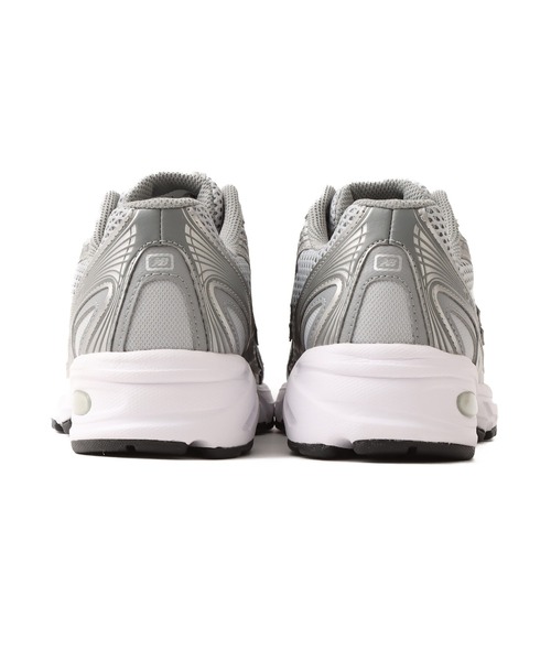 「New Balance」 ローカットスニーカー 23.5cm グレー メンズ_画像5