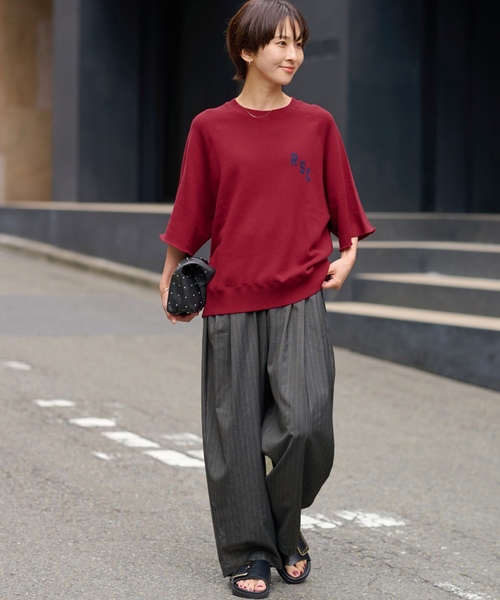 「JOURNAL STANDARD relume」 パンツ 36 ネイビー レディースの画像