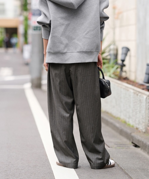「JOURNAL STANDARD relume」 パンツ 36 ネイビー レディースの画像