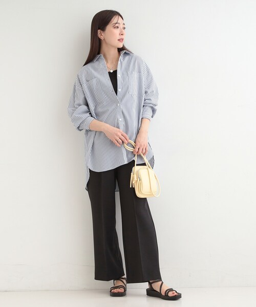 SHOO・LA・RUE（シューラルー） ブラウス シャツ 「体型カバー」バック