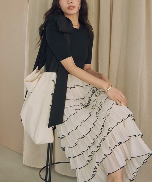 SERi9 ☆ POCO dress スカート　ワンピース ACYM（アシーム） ワンピース ドッキングスカートワンピース