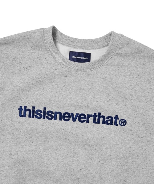 「thisisneverthat」 長袖Tシャツ L ヘザーグレー メンズの画像
