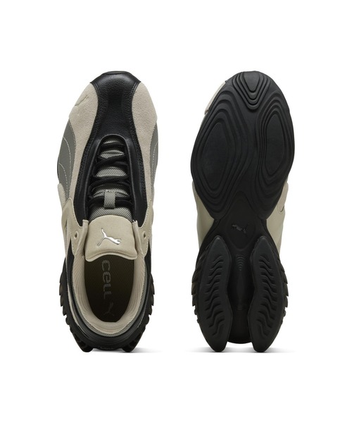 Puma Orchallie シルバー スニーカー 韓国輸入品 PUMA（プーマ） スニーカー CELL GEO 1 405336-04 メンズ レディース