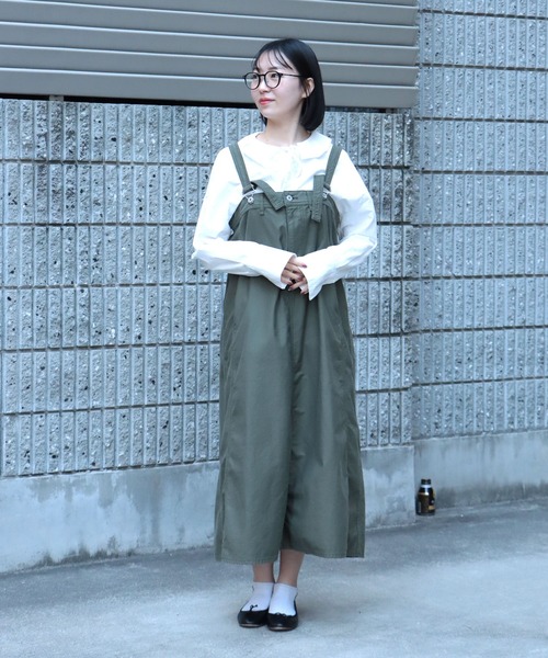「Brocante」 長袖ワンピース 2 ブラック レディースの画像