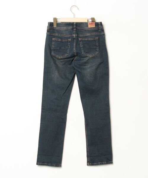 「NAVY」 デニムパンツ 29 ブラック レディース_画像2