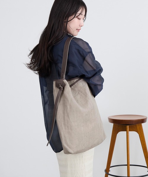 MARCO MASI（マルコマージ） トートバッグ 「MARCO MASI」リネン