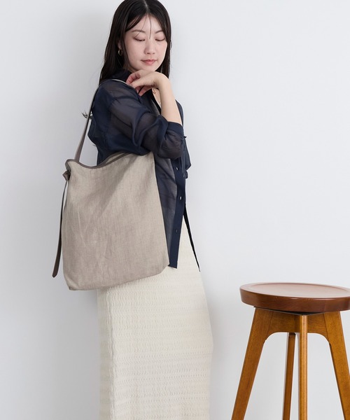 MARCO MASI（マルコマージ） トートバッグ 「MARCO MASI」リネン