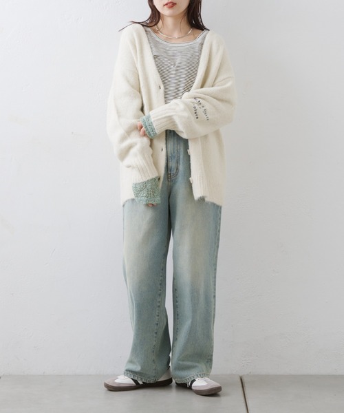 「CIAOPANIC TYPY」 長袖カットソー ONE SIZE グレー レディース_画像4