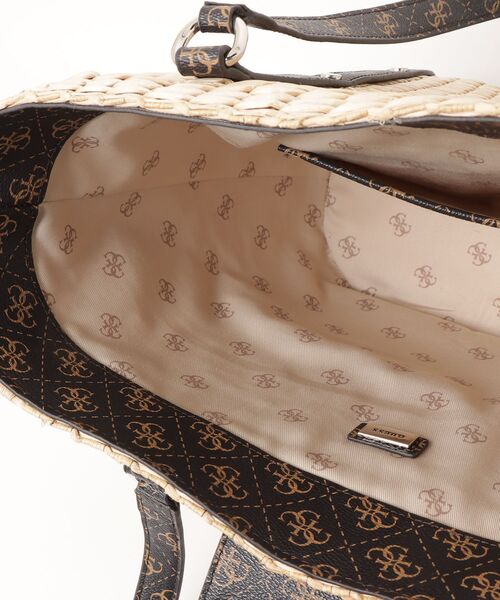 GUESS（ゲス） トートバッグ ONE SIZE ブラウン レディース : ZOZOTOWN 