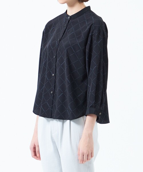 「MACKINTOSH PHILOSOPHY」 長袖ブラウス 38 ブラック レディース_画像5