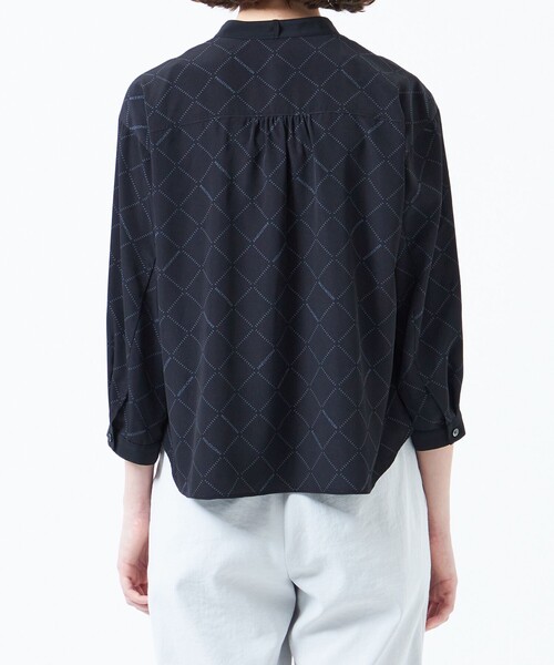 「MACKINTOSH PHILOSOPHY」 長袖ブラウス 38 ブラック レディース_画像6