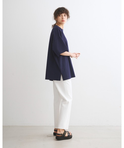 「Traditional Weatherwear」 半袖Tシャツ S ネイビー レディース_画像6