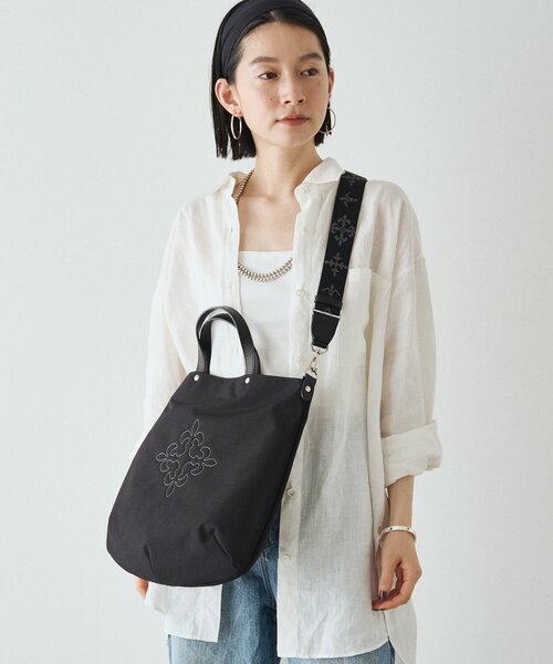 「russet」 2WAYバッグ FREE ブラック レディース