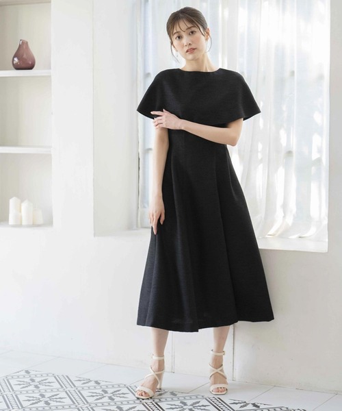 「NOELA」 コンビワンピース M ブラック レディース_画像3