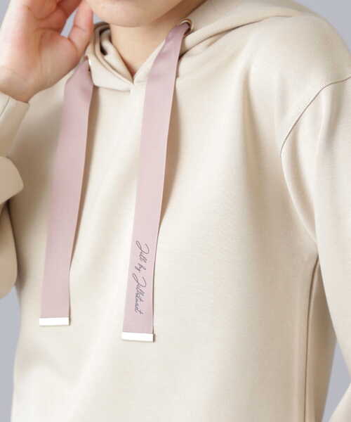 「JILL by JILL STUART」 プルオーバーパーカー FREE グレー レディース_画像3