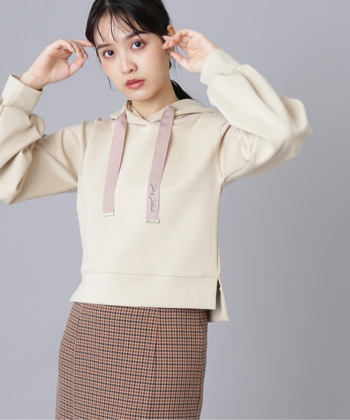 「JILL by JILL STUART」 プルオーバーパーカー FREE グレー レディース_画像5