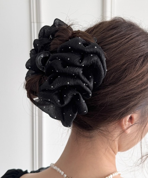 ヘアクリップ シフォンバンスクリップ | sowang | 13