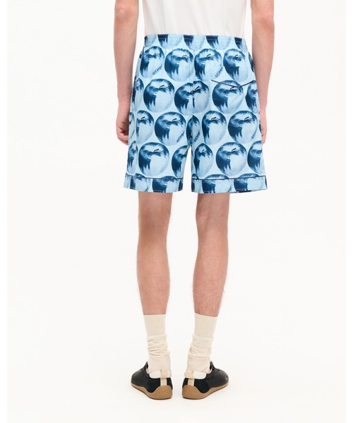 パンツ 'KENZO Apple Pop' エラスティック ショーツ イン コットン メンズの画像