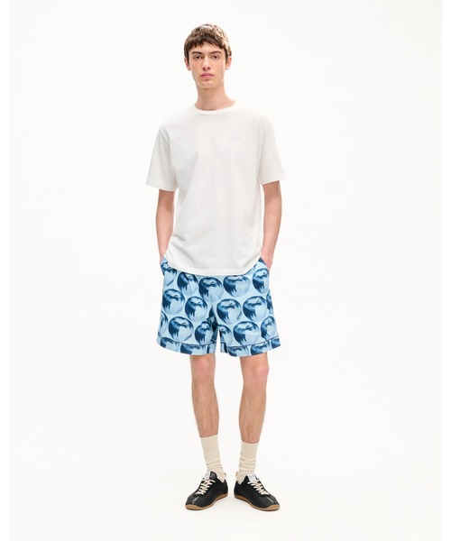 パンツ 'KENZO Apple Pop' エラスティック ショーツ イン コットン メンズの画像