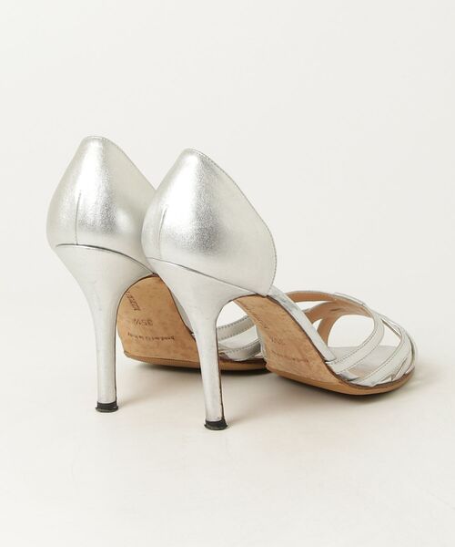 MANOLO BLAHNIK（マノロブラニク） ヒールサンダル 35.5 シルバー