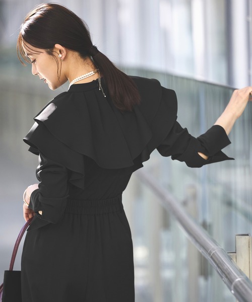 「RUIRUE BOUTIQUE」 セットアップ LL チャコールグレー レディース_画像4