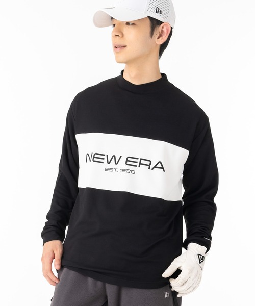 NEW ERA（ニューエラ） ポロシャツ ニューエラゴルフ 長袖モックネック