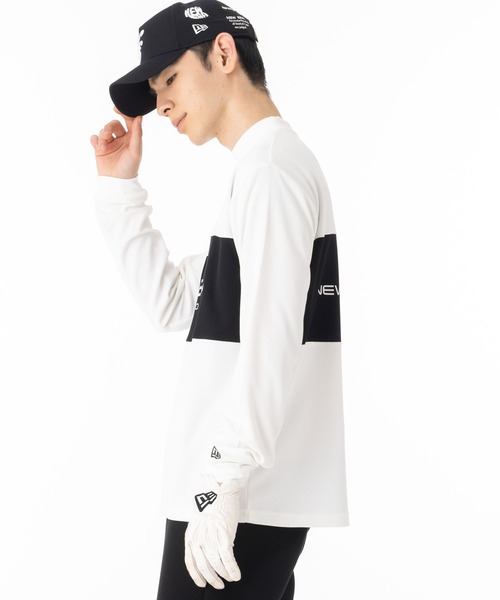 NEW ERA（ニューエラ） ポロシャツ ニューエラゴルフ 長袖モックネック