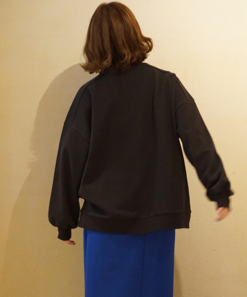 「JOURNAL STANDARD LUXE」 長袖カットソー FREE ブラック レディース_画像4