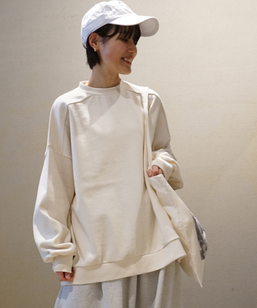 「JOURNAL STANDARD LUXE」 長袖カットソー FREE ブラック レディース_画像6