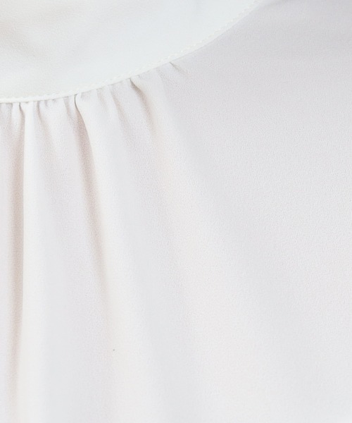 「TRUDEA」 長袖ブラウス MEDIUM ベージュ レディース_画像3