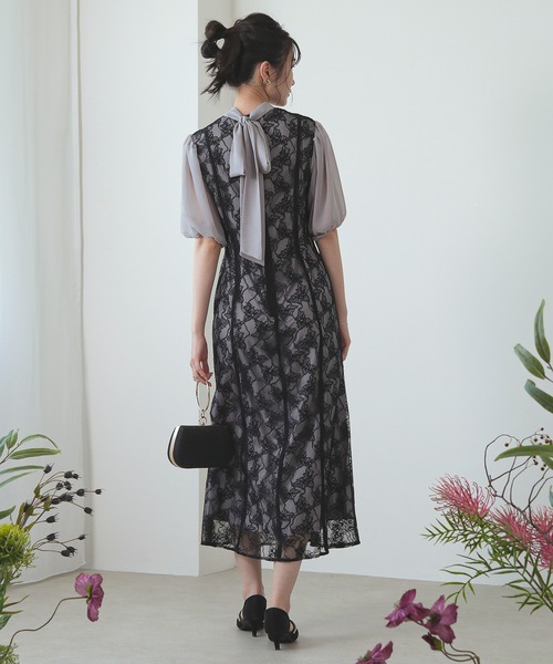 「Kana」 半袖ワンピース M ブルー レディース_画像7