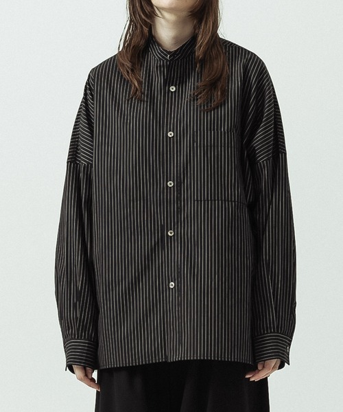SLICK（スリック） シャツ 「SLICK/スリック」Dobby Pinstripe