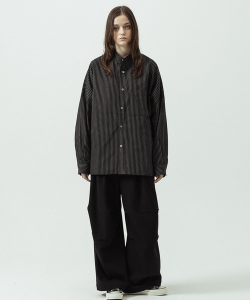 SLICK（スリック） シャツ 「SLICK/スリック」Dobby Pinstripe