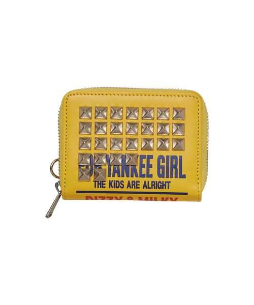 HYSTERIC GLAMOUR スタッズ 二つ折り財布 HYSTERIC GLAMOUR（ヒステリックグラマー） 二つ折り 二つ折り財布