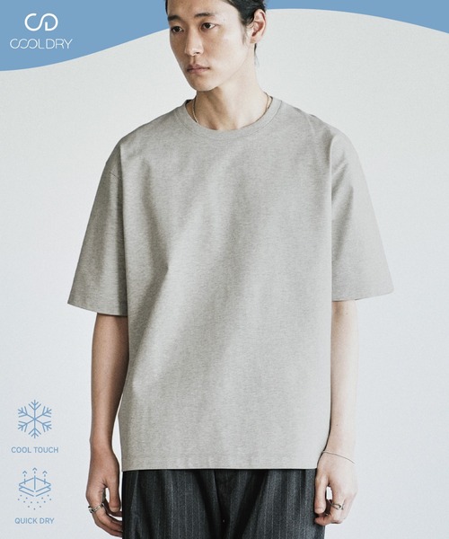 WYM LIDNM tシャツ COOL DRY DENSE TEE -STANDARD FIT- メンズ