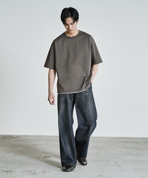 WYM LIDNM tシャツ COOL DRY DENSE TEE -STANDARD FIT- メンズ