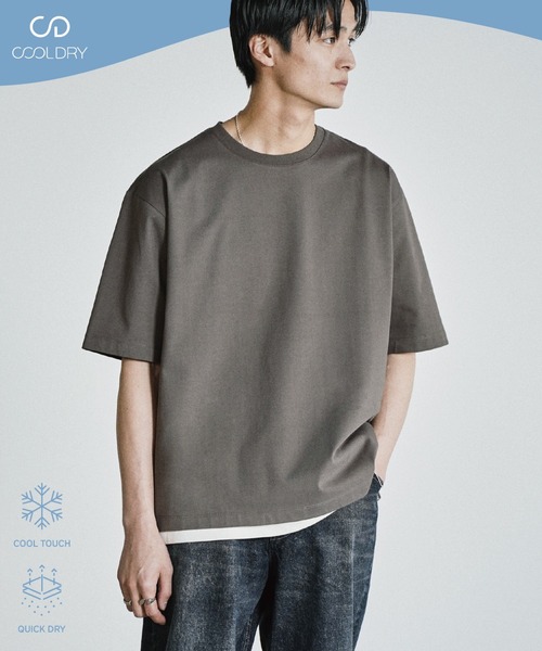 WYM LIDNM tシャツ COOL DRY DENSE TEE -STANDARD FIT- メンズ
