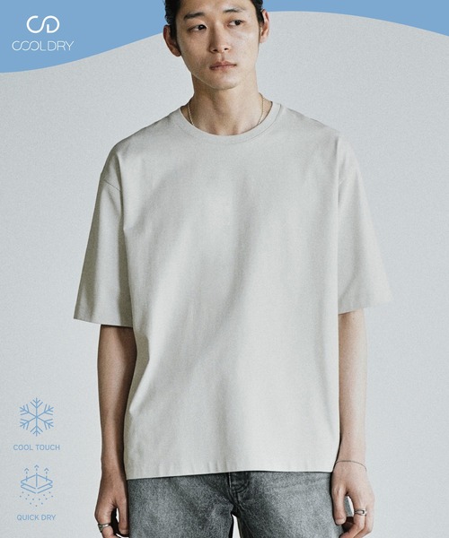 WYM LIDNM tシャツ COOL DRY DENSE TEE -STANDARD FIT- メンズ