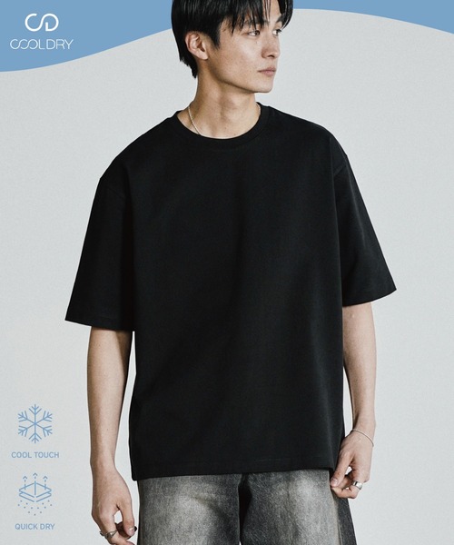 WYM LIDNM tシャツ COOL DRY DENSE TEE -STANDARD FIT- メンズ