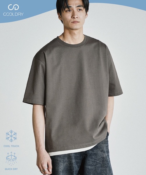 WYM LIDNM tシャツ COOL DRY DENSE TEE -STANDARD FIT- メンズ