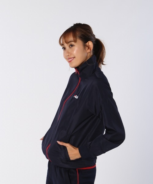 FILA ブルゾン アウター 「FILA / フィラ」レディースタフタ×裏