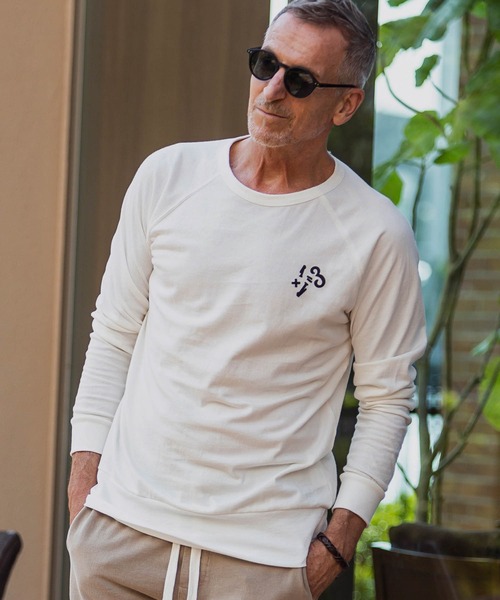 ○★新品未使用 1PIU1UGUALE3 七分袖ストレッチTシャツ 定番ロゴドン 新品未使用 1PIU1UGUALE3 七分袖ストレッチTシャツ 定番ロゴドン