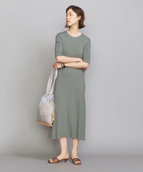 ワンピース By リブフレア5分袖ワンピース ウォッシャブル Zozotown Paypayモール店 通販 Paypayモール