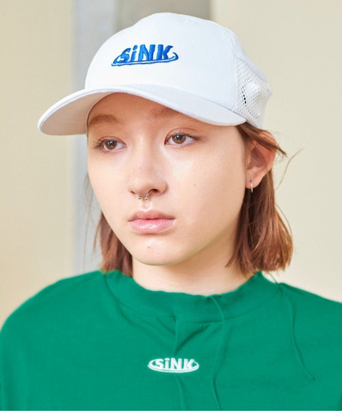 SINK kotohayokozawa 帽子 キャップ CAP WITH CARD POCKET